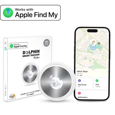 Dolphin Huthur smart tracker compatible with Apple Find My by tag8