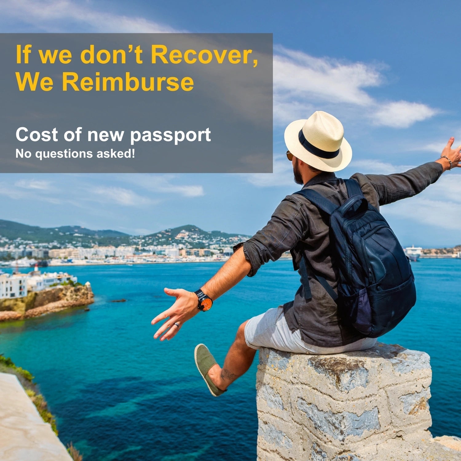 tag8 Family Passport Tracker Holder for organized family travel with smart tracking and secure storage