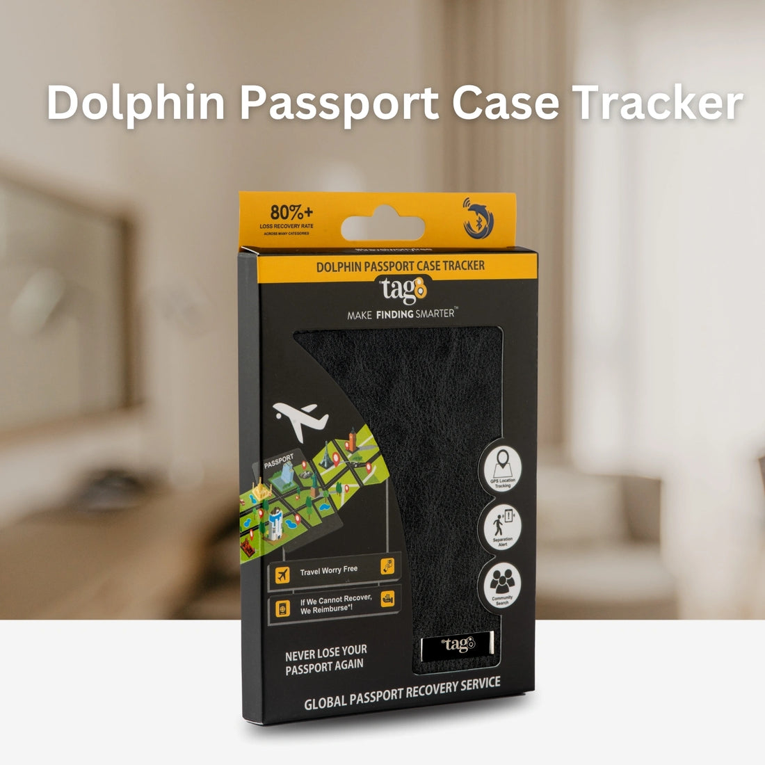 Genuine Leather Passport Case