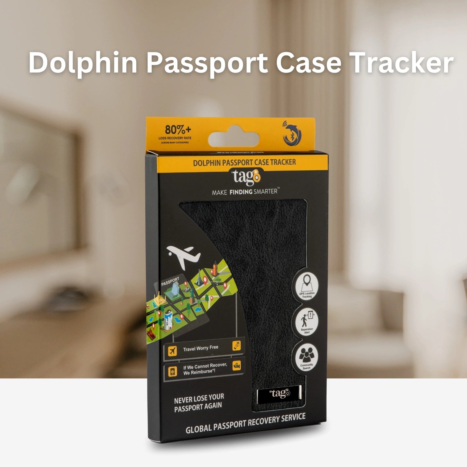 Genuine Leather Passport Case
