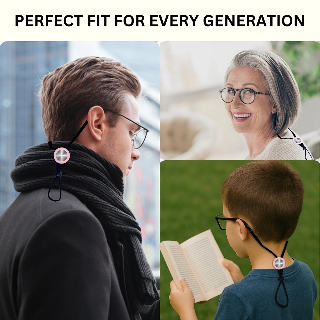 Smart Lanyard Tracker (Pink)