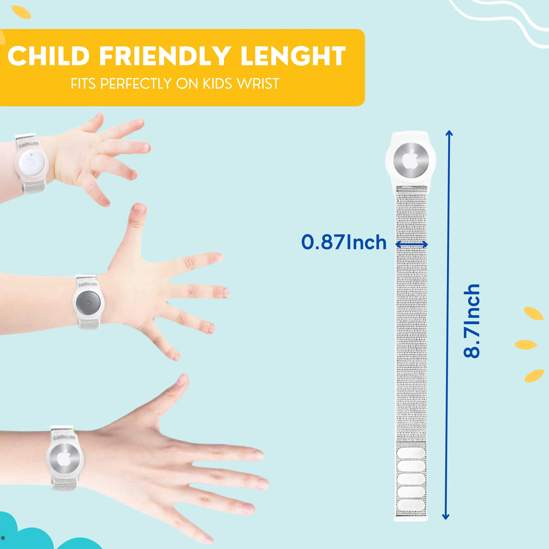 Kids Nylon Wristband