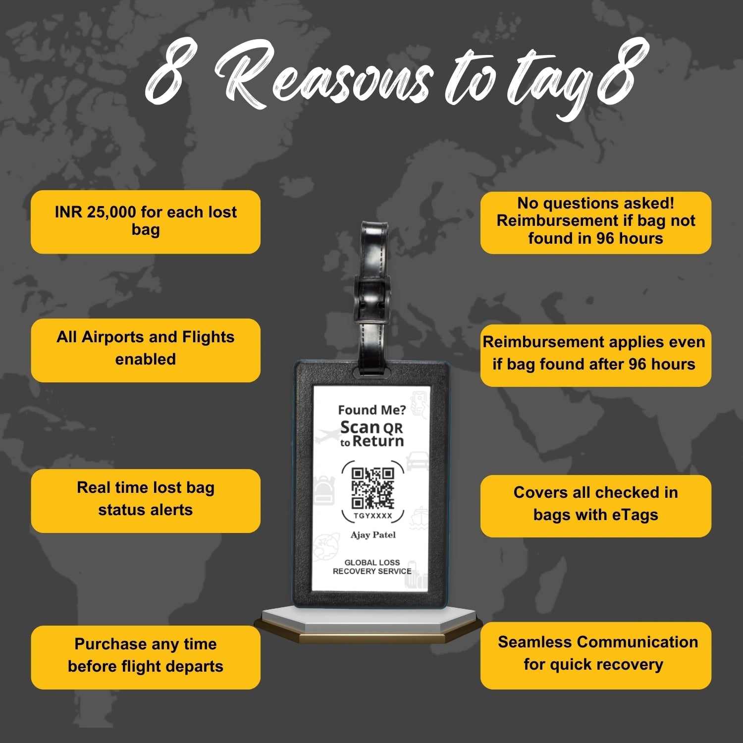 tag8 Bag Security eTag - tag8