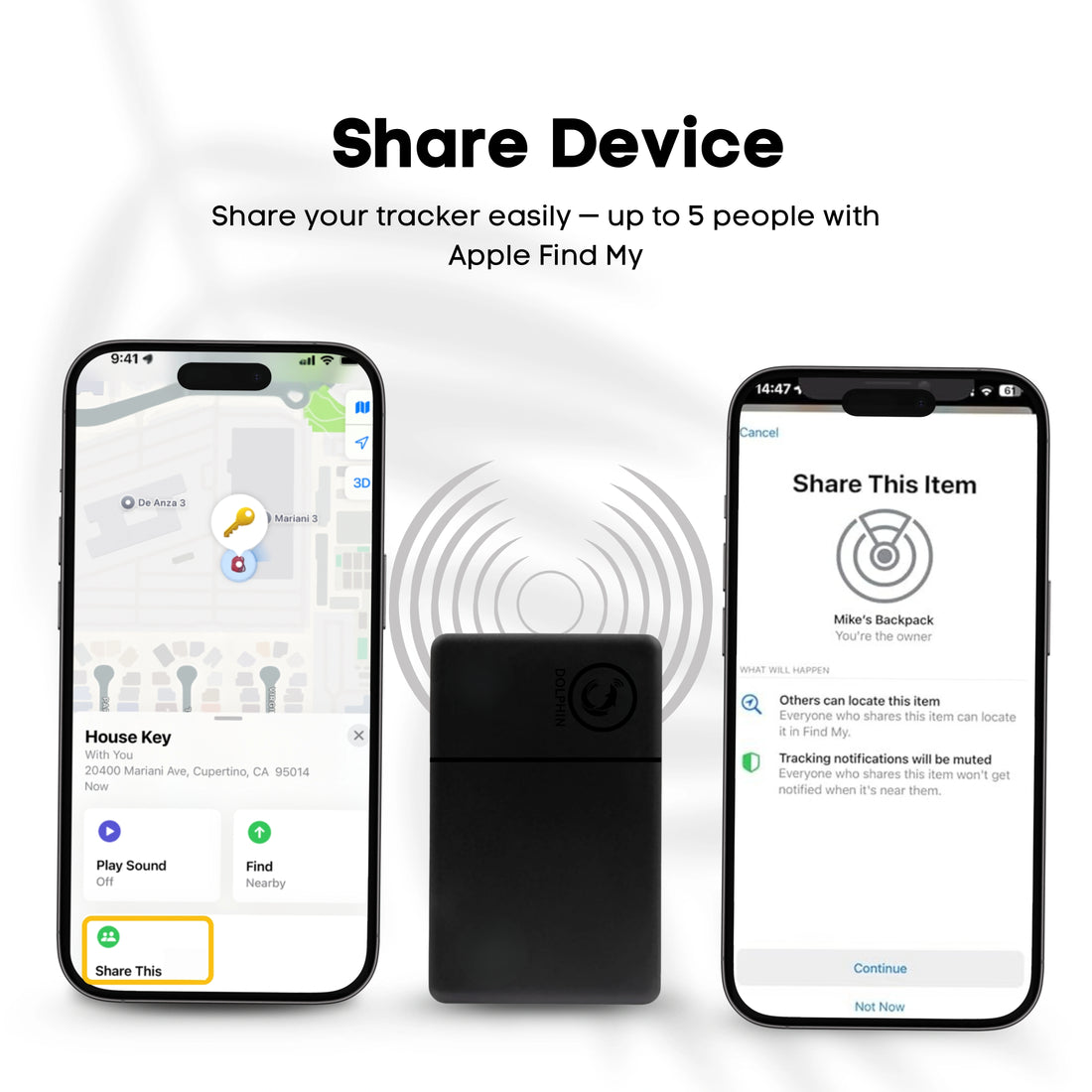 Dolphin Smart Tracker Sleek - iOS