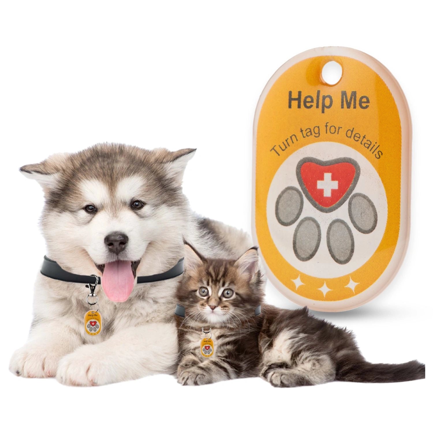 Genie Smart Pet Tag | QR Code Dog Tag for Easy Pet Tracking & Locate