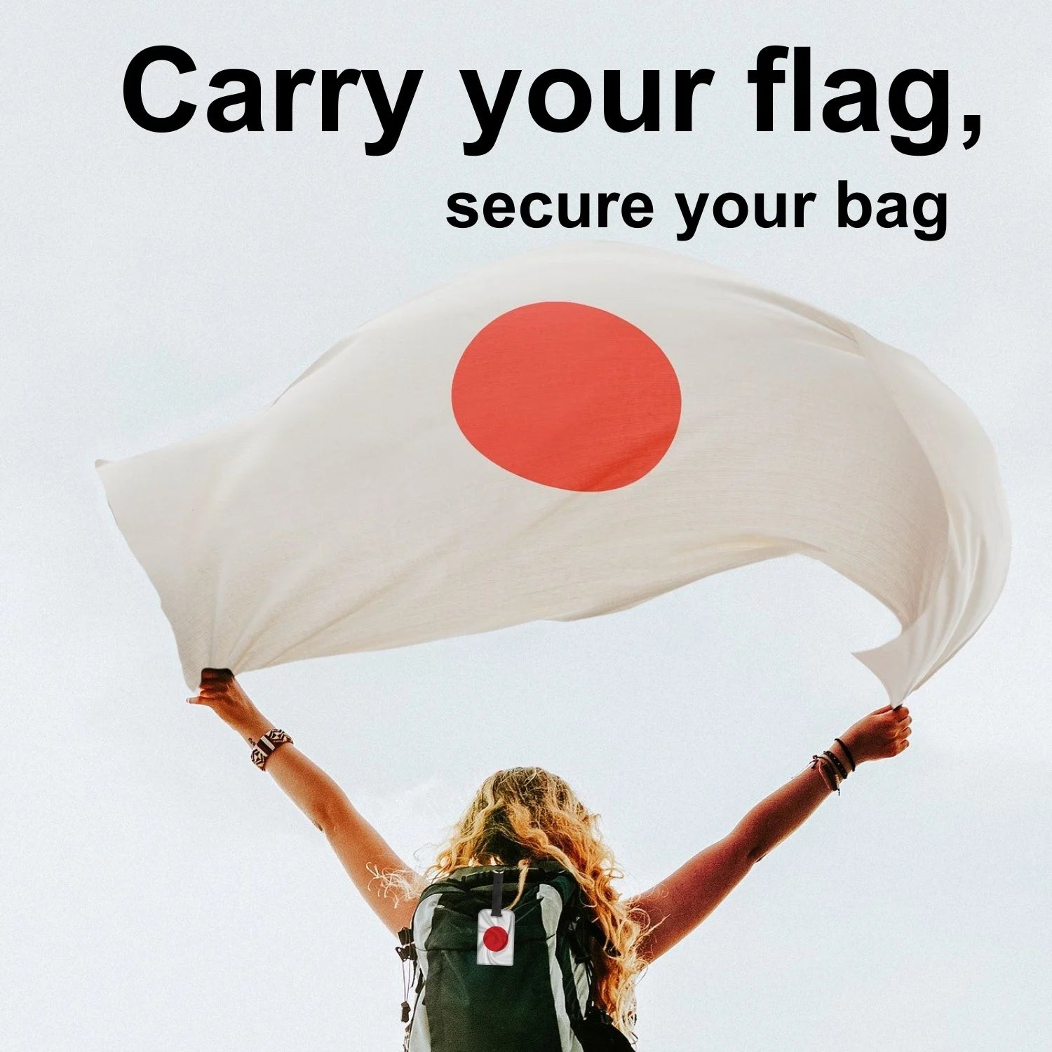 Japan QR Bag Tag by tag8 for luggage tracking