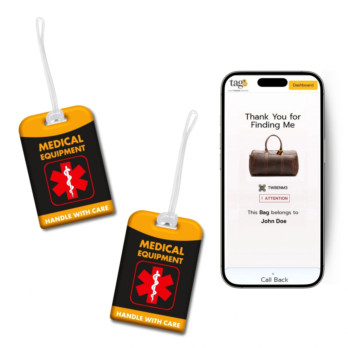 Health Tag Emergency ID Tags – Safety First 🚑💡 – tag8