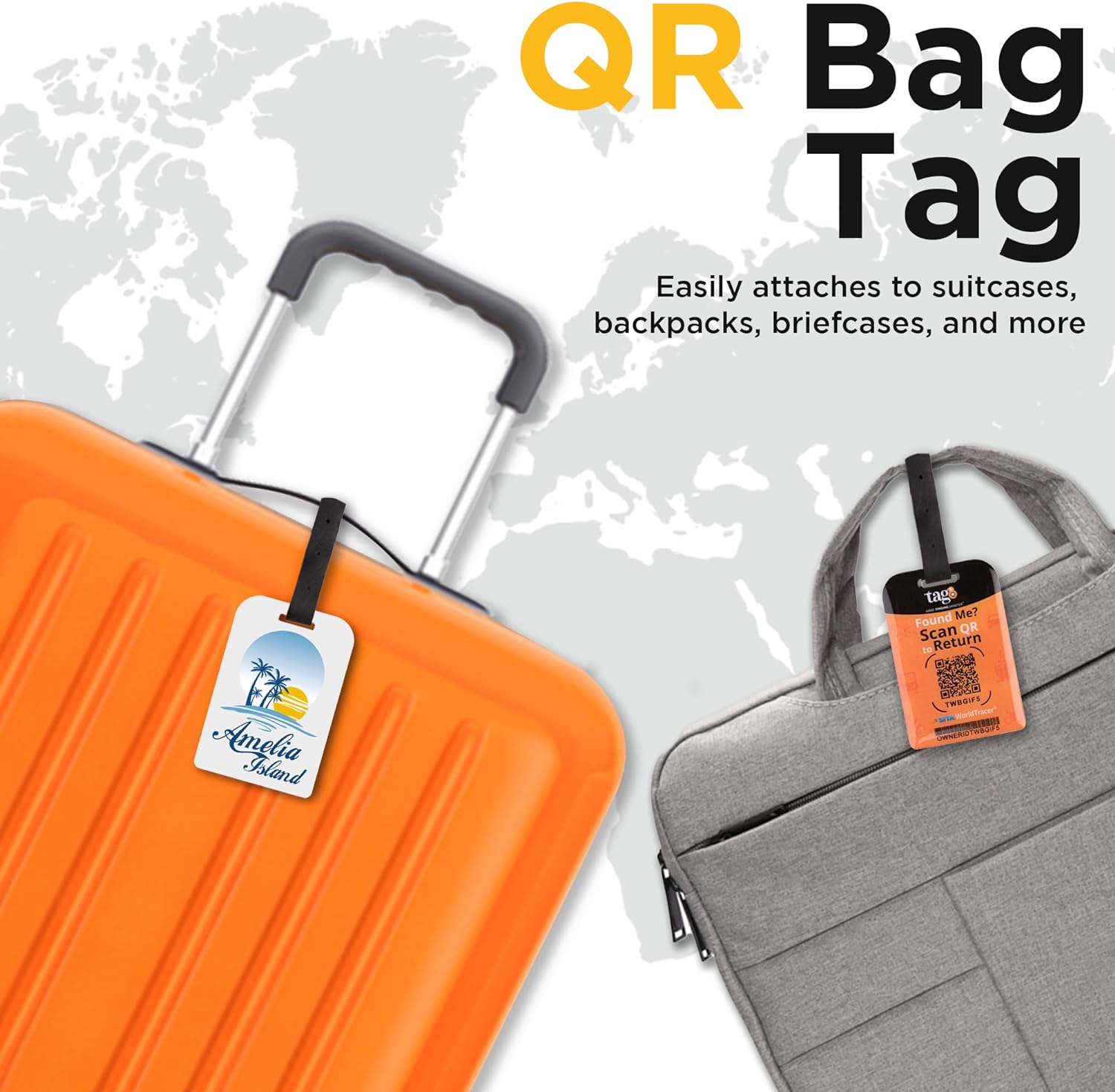 tag8 Amelia Island Tag with elegant design and smart QR code for hassle-free identification and lost & found assistance