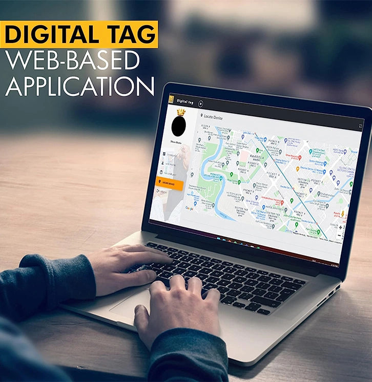 tag8 Digital Tag with Find My Phone feature for easy tracking and security