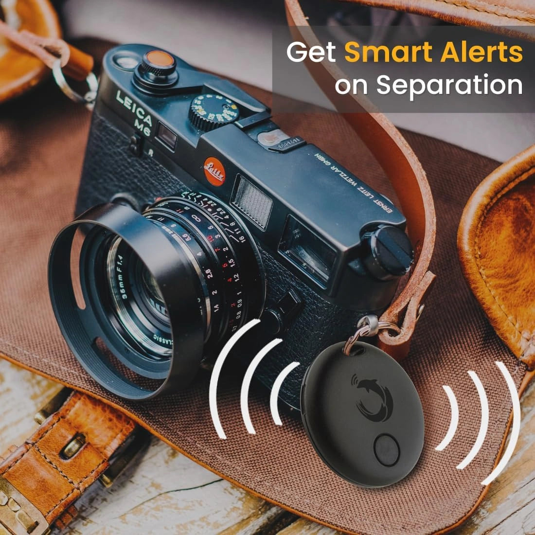 tag8 Dolphin Tracker Pack of 4 with Bluetooth tracking for easy location and security of valuables