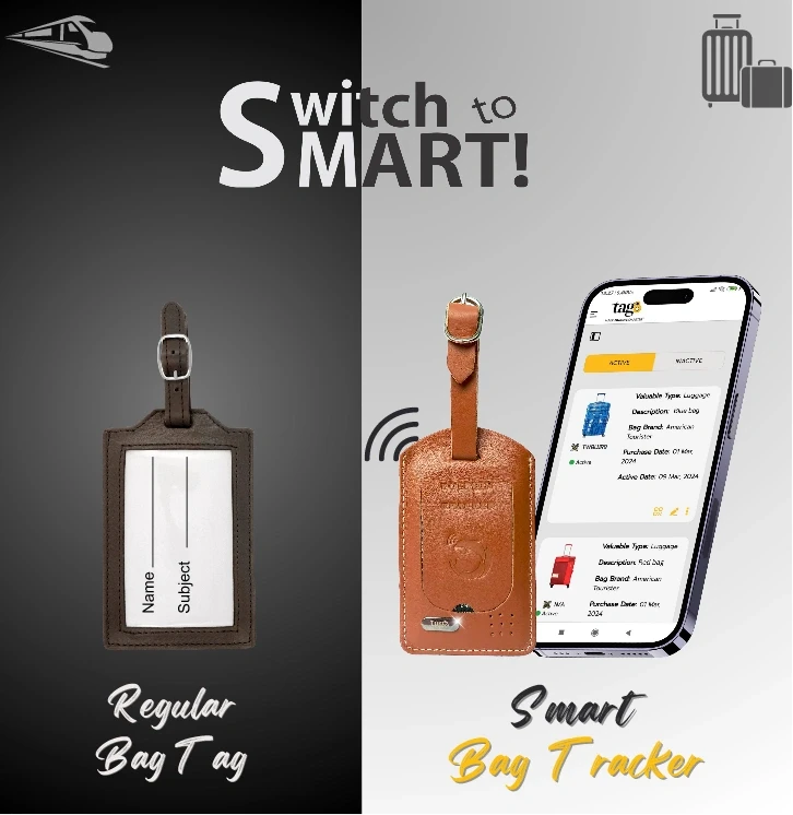 Dolphin Smart Bag Tracker – tag8