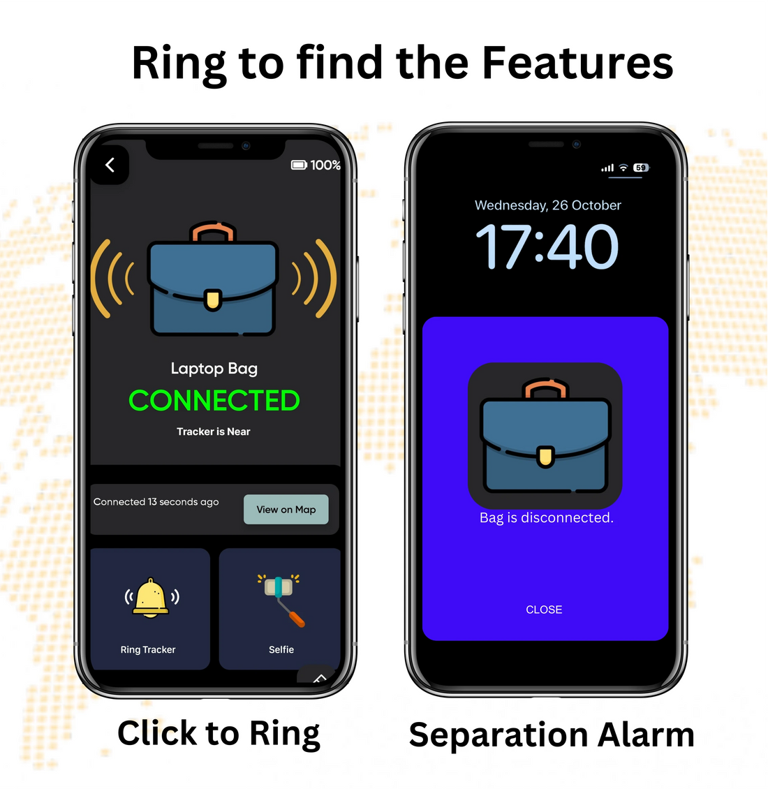 tag8 Dolphin Smart Bluetooth Tracker Pro with premium leather case for advanced tracking and security