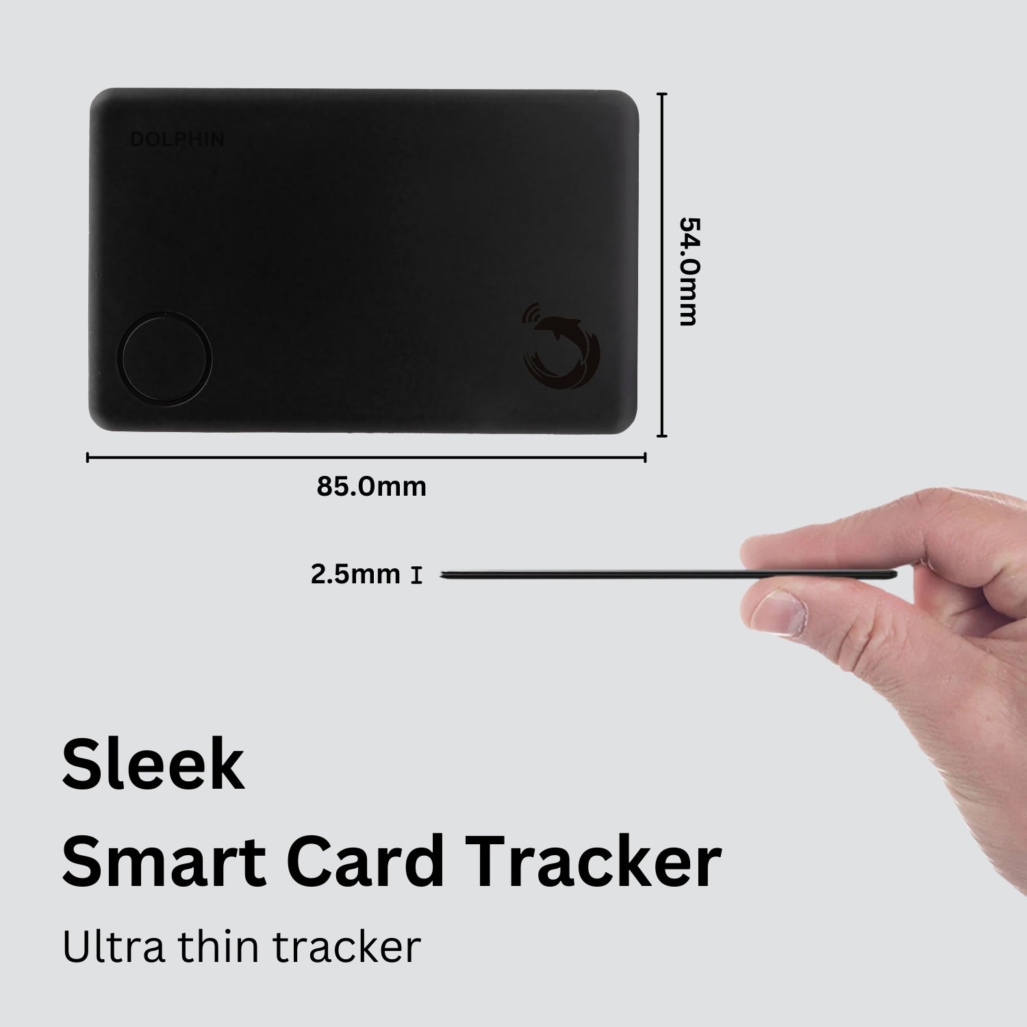 tag8 Dolphin Smart Tracker Sleek with ultra-slim design for real-time tracking and security 