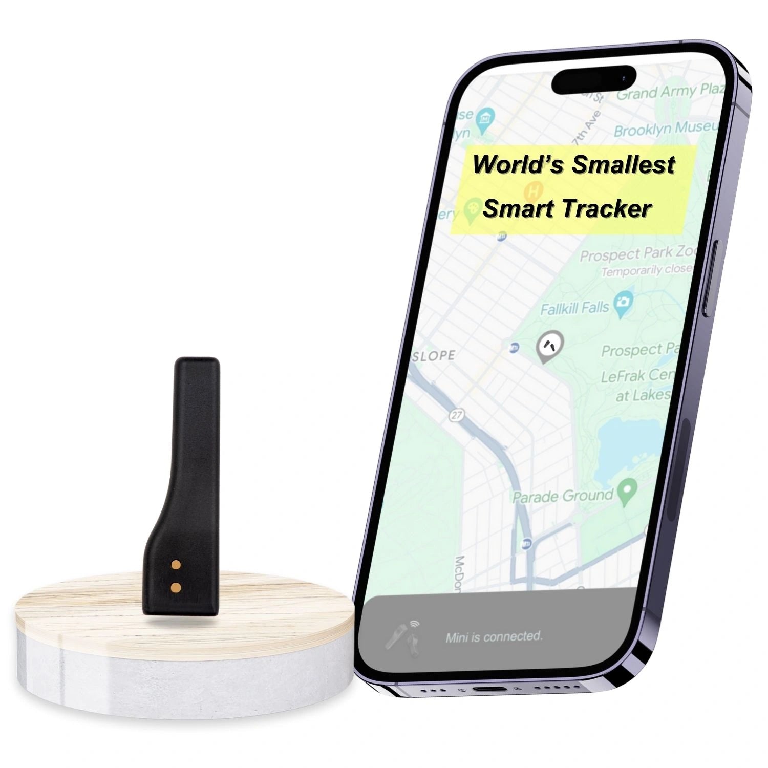 Tag8 Dolphin Tracker Mini with Bluetooth tracking for personal belongings and compact design