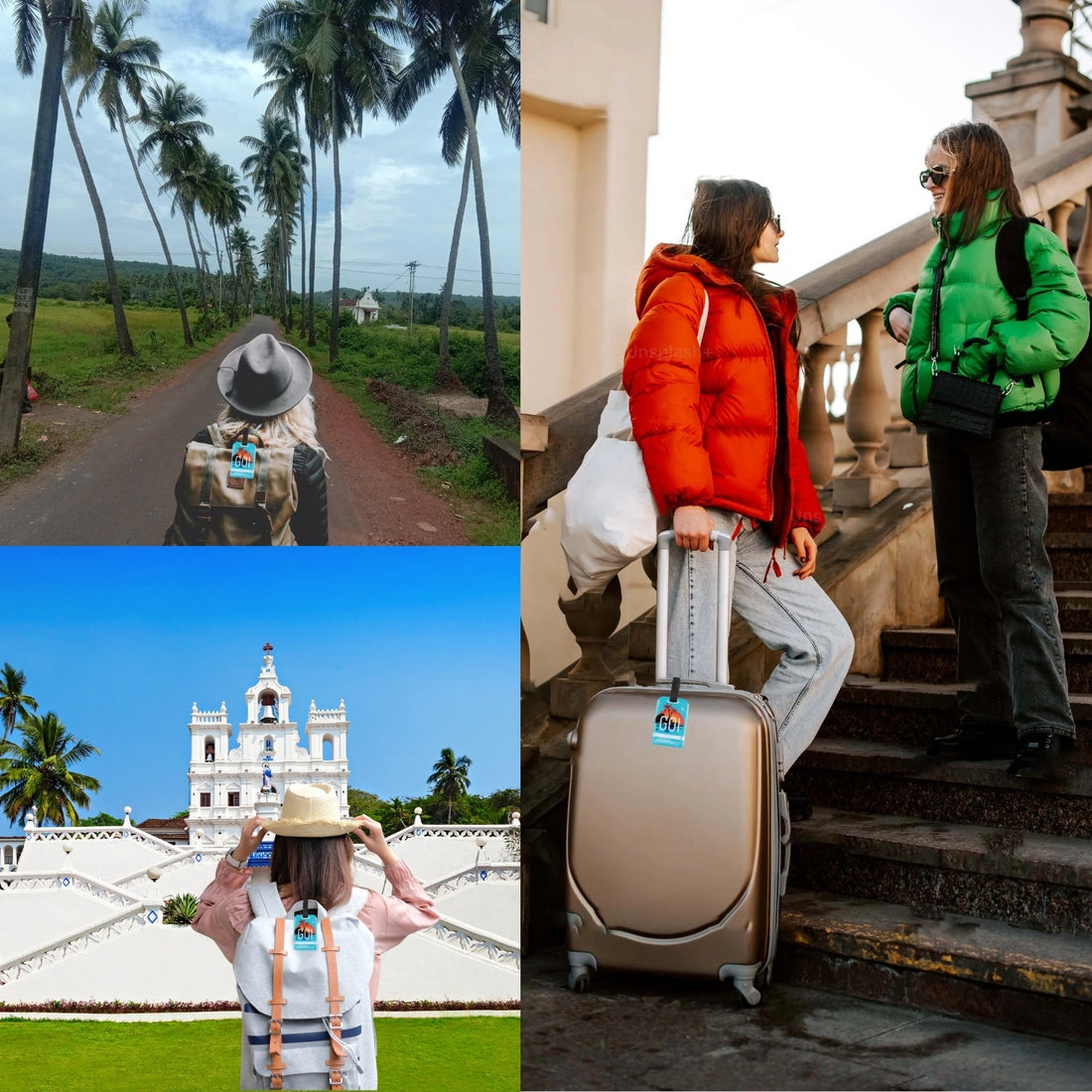 Smart Bag Security Tag - Goa [Pack 2]