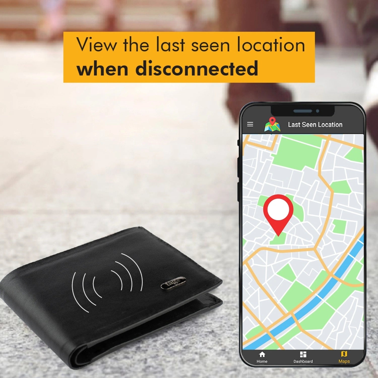 tag8 Smart Wallet - Stitchless design with RFID protection and smart tracking for modern security